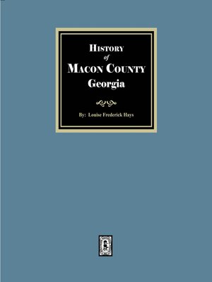 cover image of History of Gwinnett County, Georgia, 1818-1943.  (Volume #1)